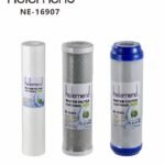 طقم غيار فلتر 3 قطعة ( فلين - كربون - شبك ) موديل NE-16907