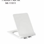 غطاء كرسي مربع ابيض NE-11511 UF
