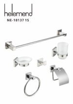 ⁦طقم اكسسوارت كروم 6 قطع  NE-18137 1S⁩ - الصورة ⁦2⁩