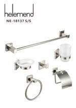 ⁦طقم اكسسوارت كروم 6 قطع  NE-18137 1S⁩ - الصورة ⁦5⁩