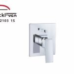 وجه خلاط دفن مربع خطين  BL- 92103